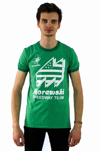 Koszulka Unisex Morawski ST Zielony Melanż.jpg
