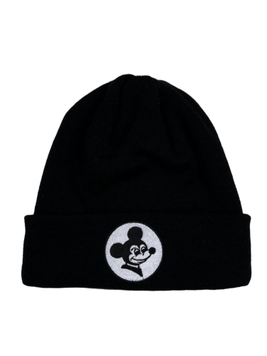 Czapka Zimowa Czarna Mycha Wywijana.JPG