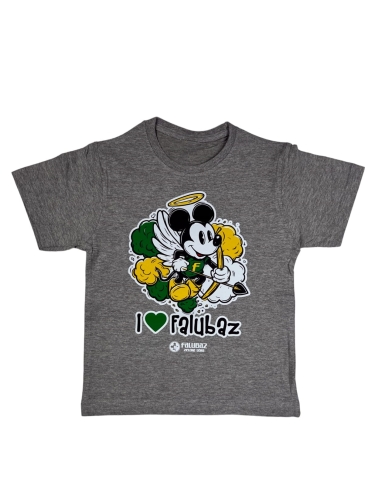 Koszulka Dziecięca I Love Falubaz Szara.JPG