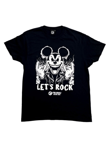 Koszulka Męska Let's Rock Czarna!.JPG