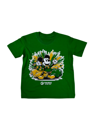 Koszulka Dziecięca Zielona Mycha Radosna.png