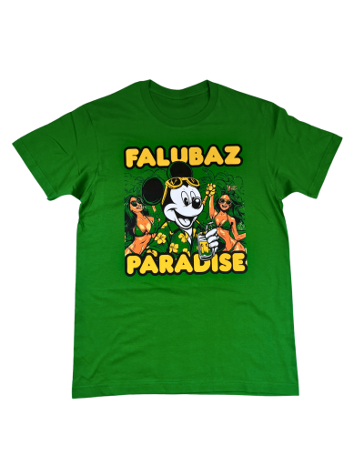 Koszulka Męska Zielona Falubaz Paradise.png