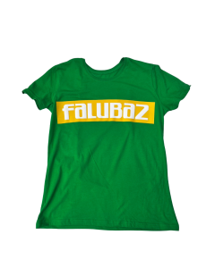 Koszulka Damska Falubaz NAPIS Zielona