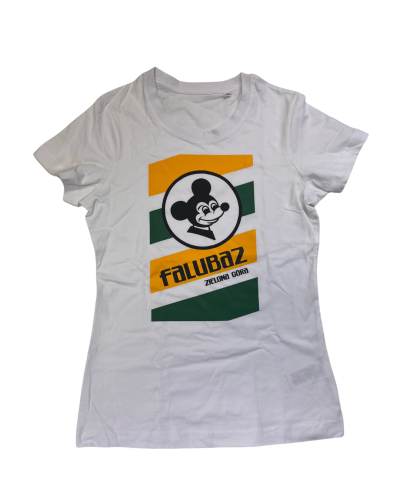 Koszulka Damska Falubaz SKOSY Biała.png