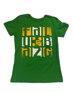 Koszulka Damska Falubaz KAFELKI Zielona